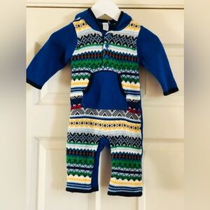 Baby Gap Nordic Style Hooded Knit Romper